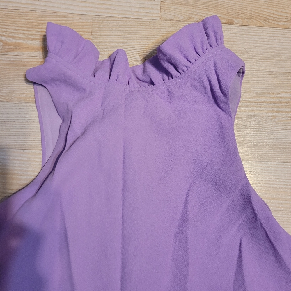 DO+BE Lavender Ruffled Romper - Picture 2 of 5